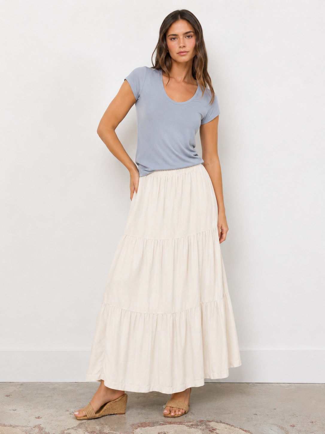 Skye Tee Calm Blue