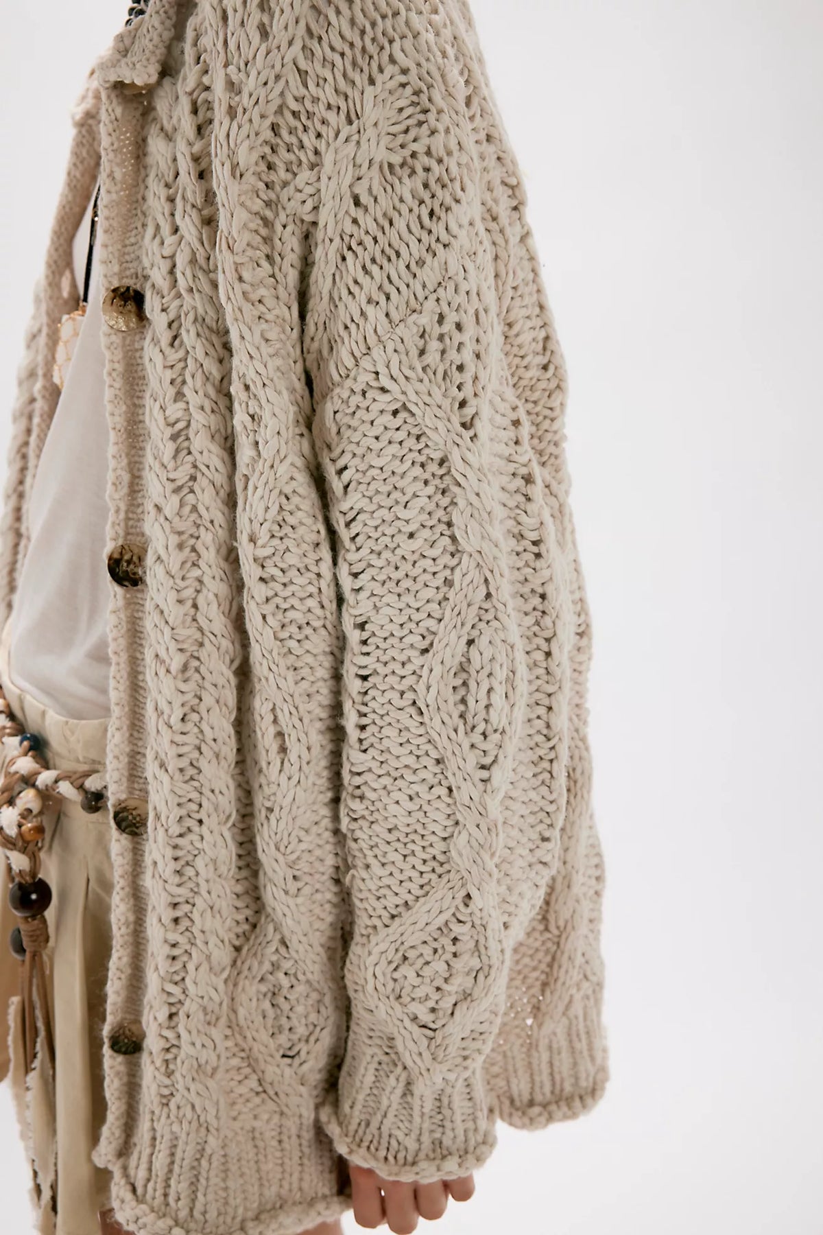 Opal Cardigan in Tea