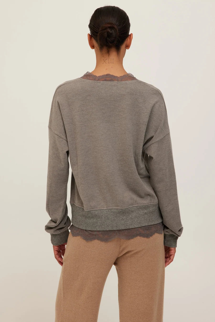 Heather Grey Malibu Pullover