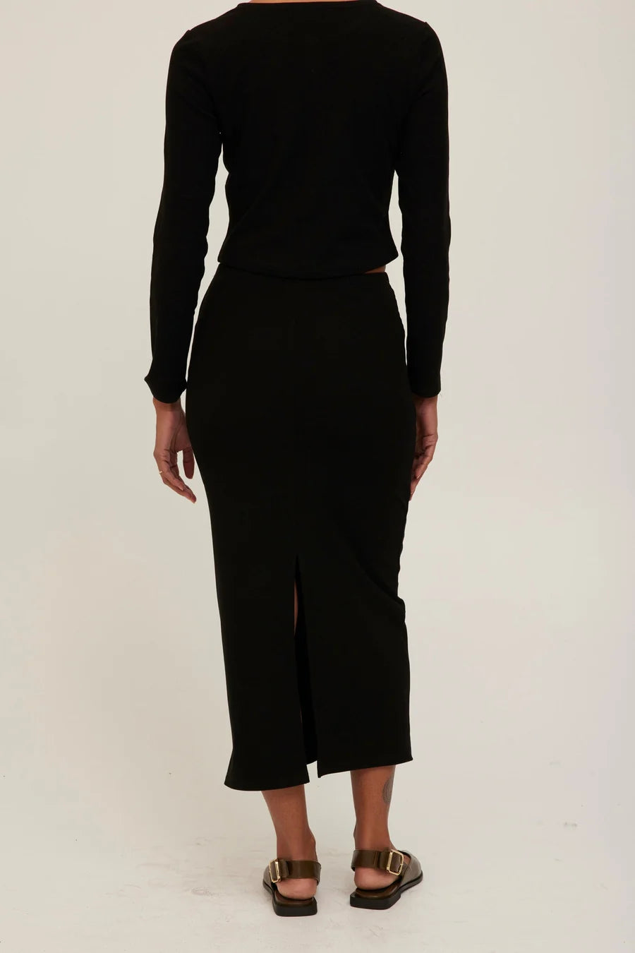 Del rey black skirt