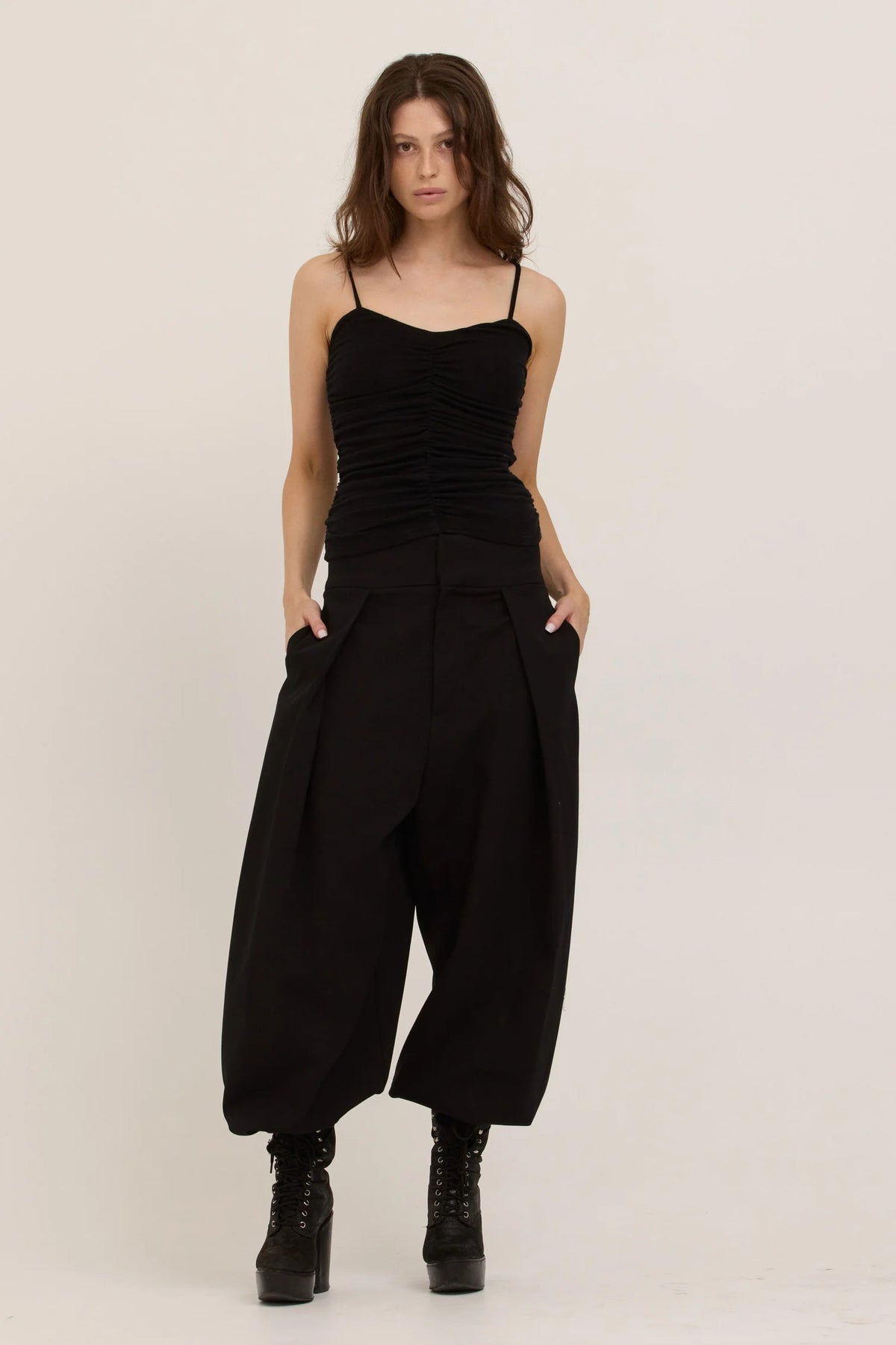 Backstage black cami