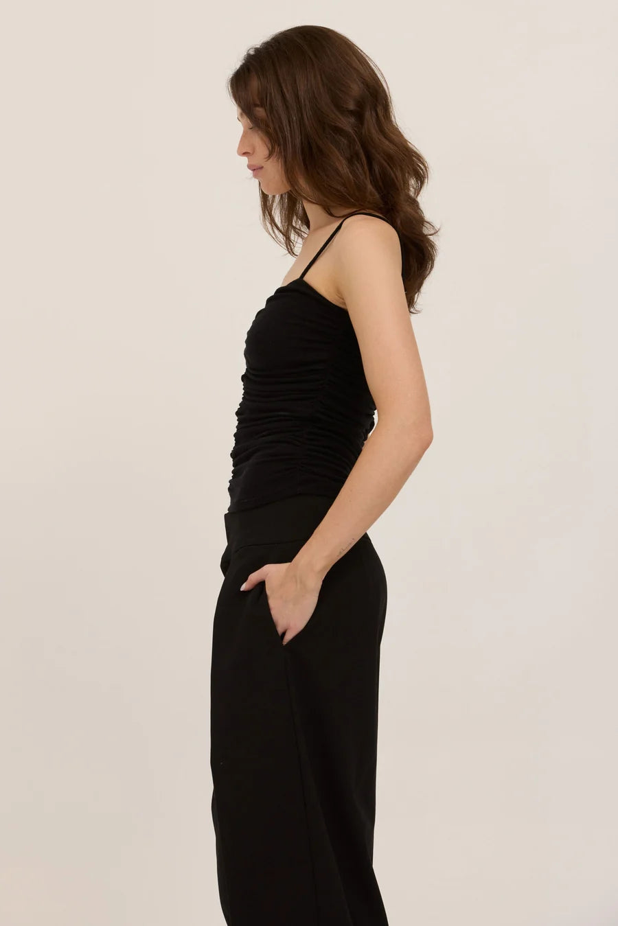 Backstage black cami