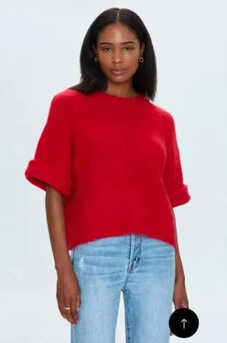 Micah Knit in Ruby