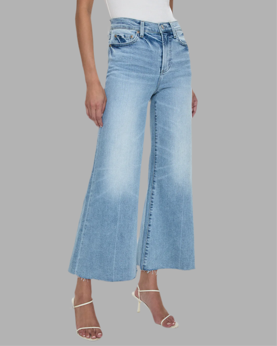 Izzy Cropped Wide Leg