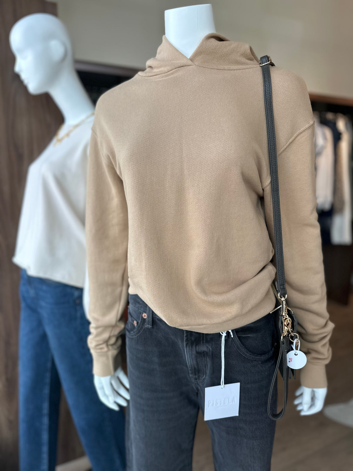 Sadae Suede Hoodie