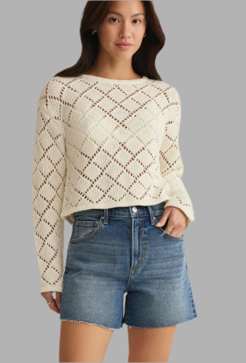 Hullen Crochet Sweater