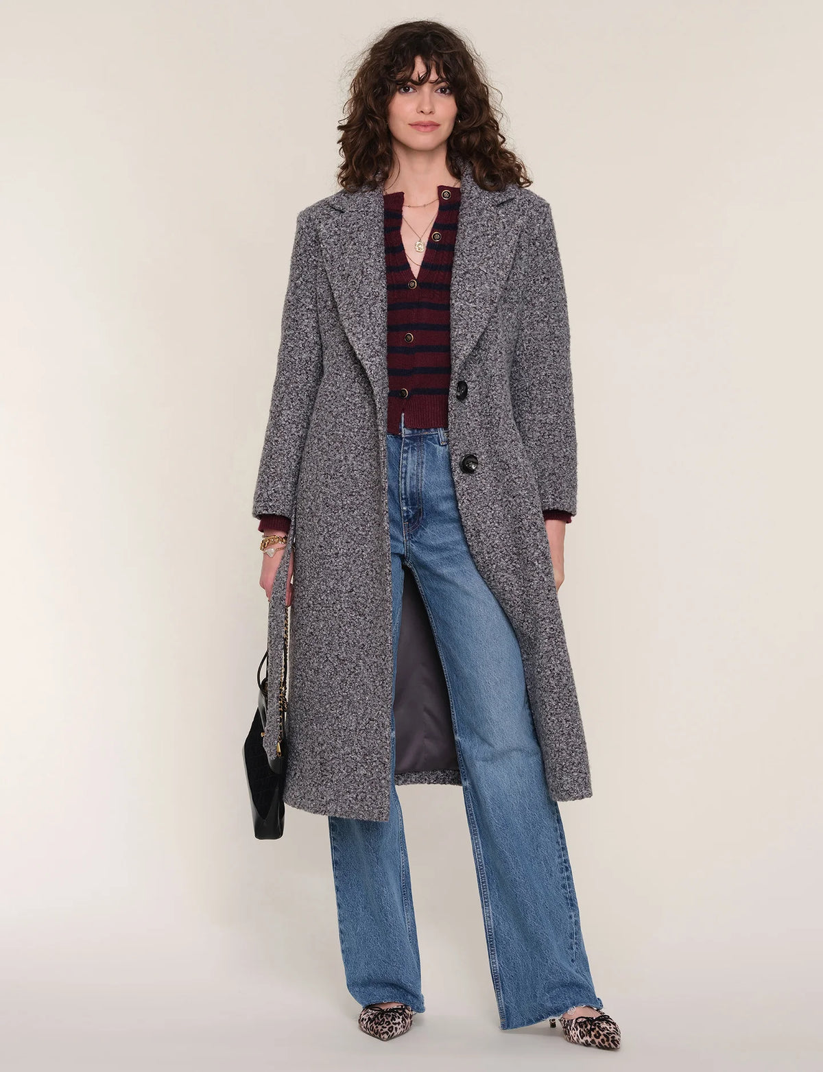 Charcoal Carole Coat