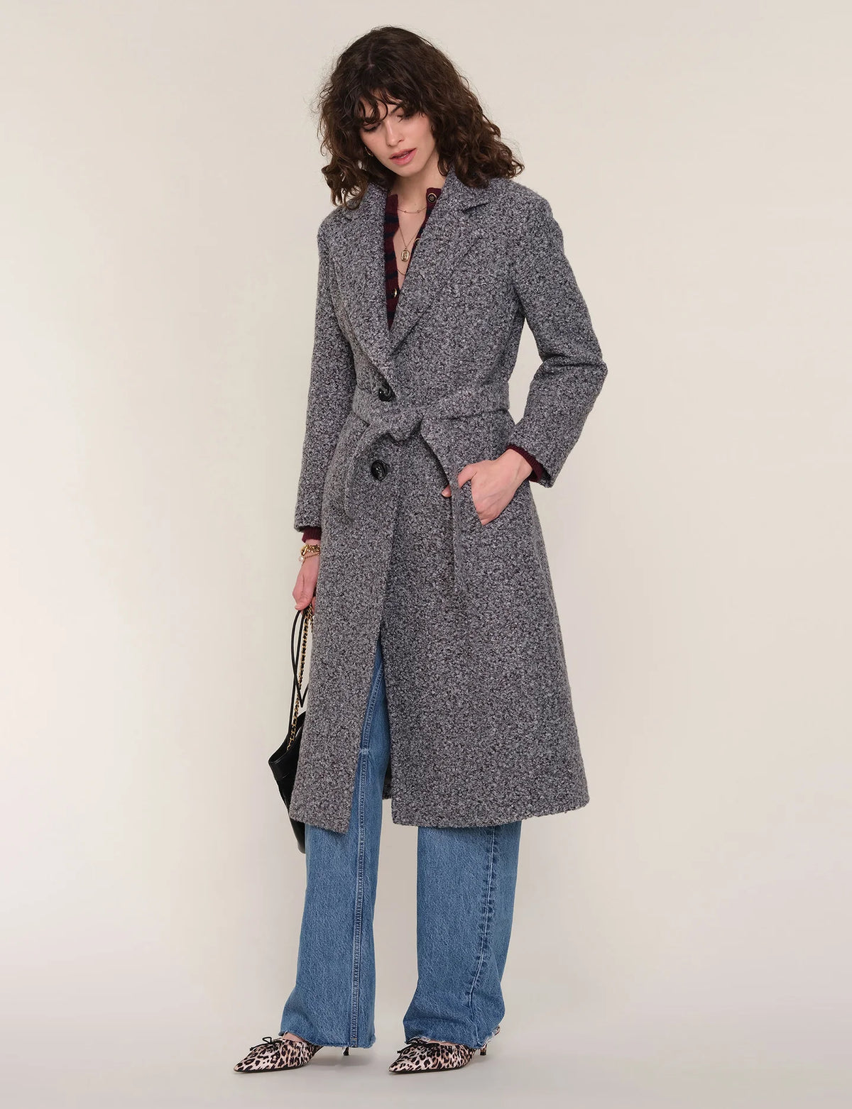 Charcoal Carole Coat
