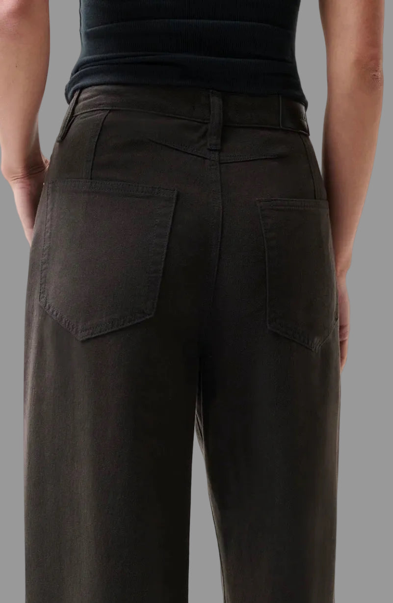 Bristol High Rise Linen Bowed Wide Leg