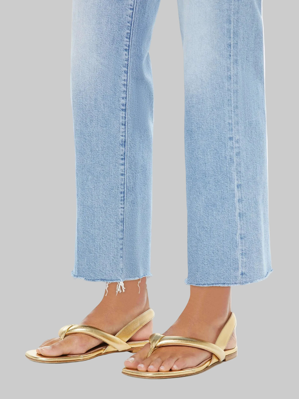 Comeback Kid Mid Rise Rambler Zip Ankle Fray