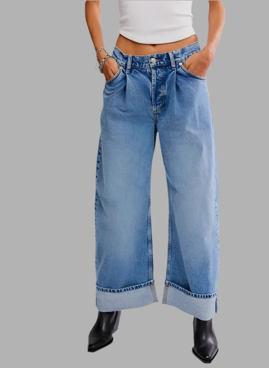 Alia Wide Leg in Beacon