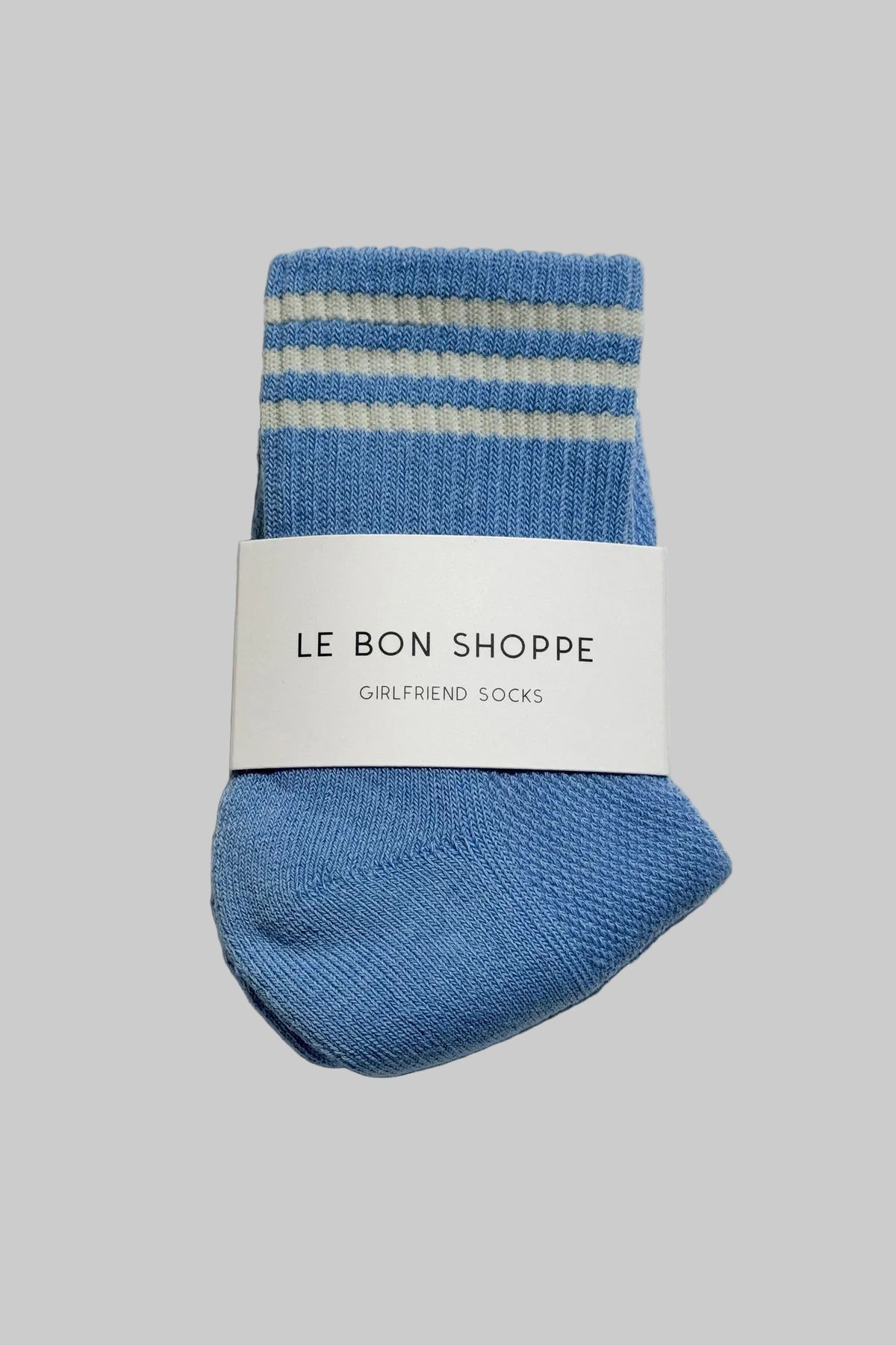 Parisian blue girlfriend sock