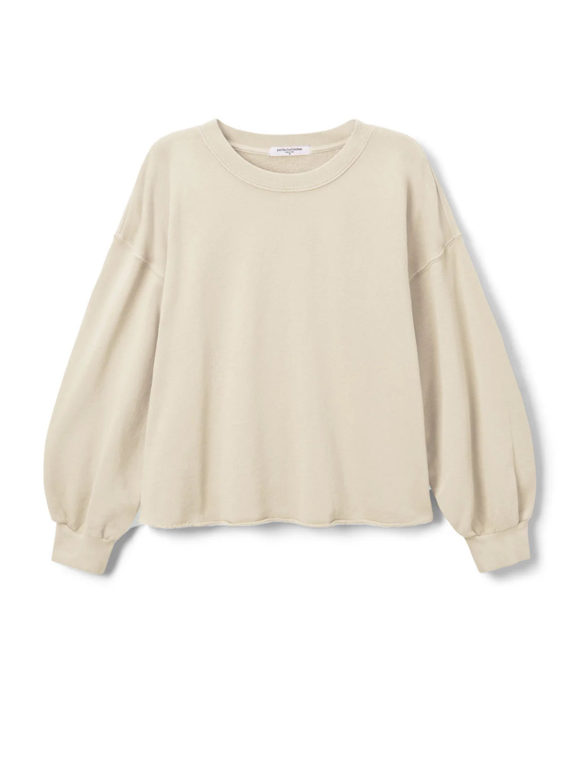 Zayne French Terry Pullover in Sugar