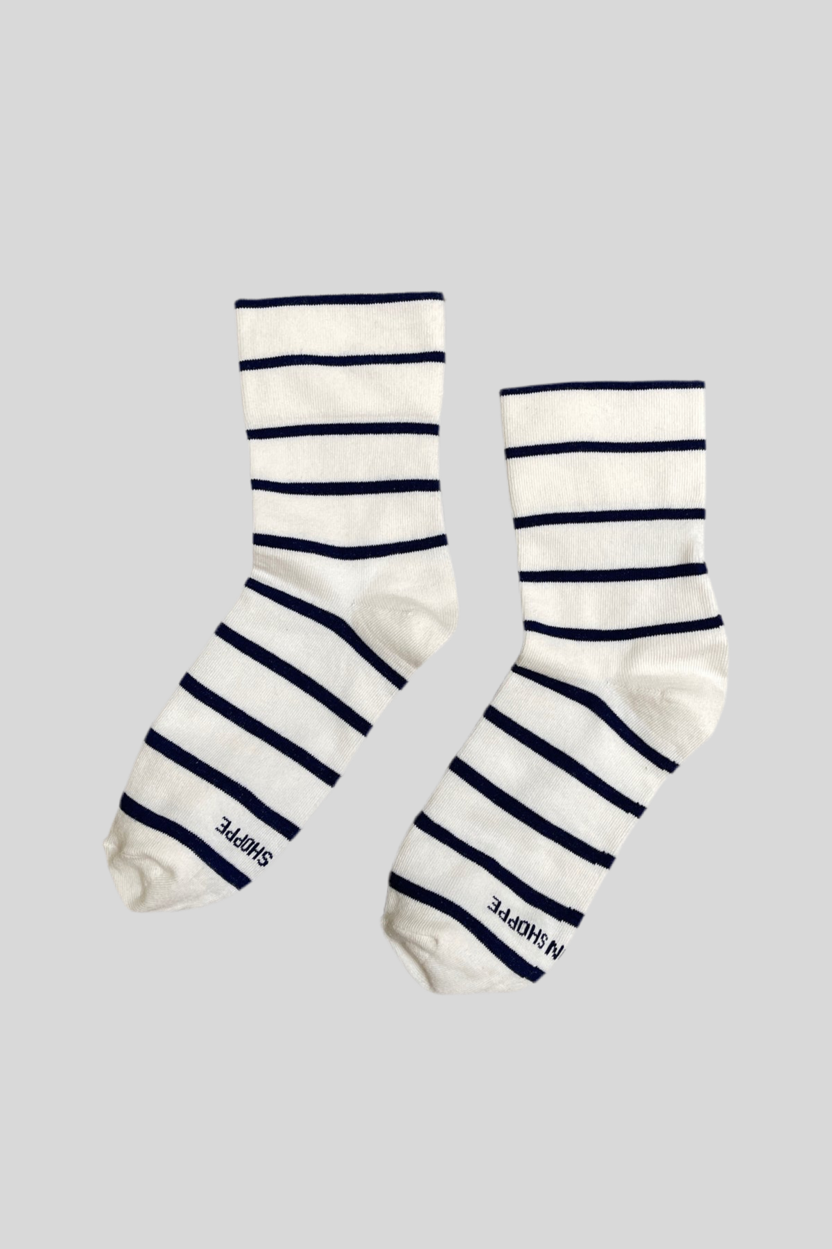 Wally breton blue sock