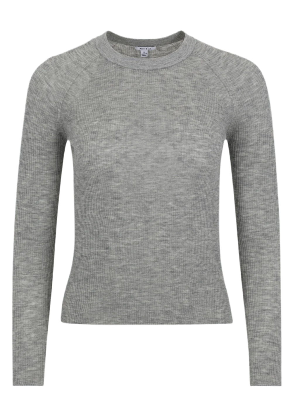 Juno Long Sleeve in Heather Charcoal
