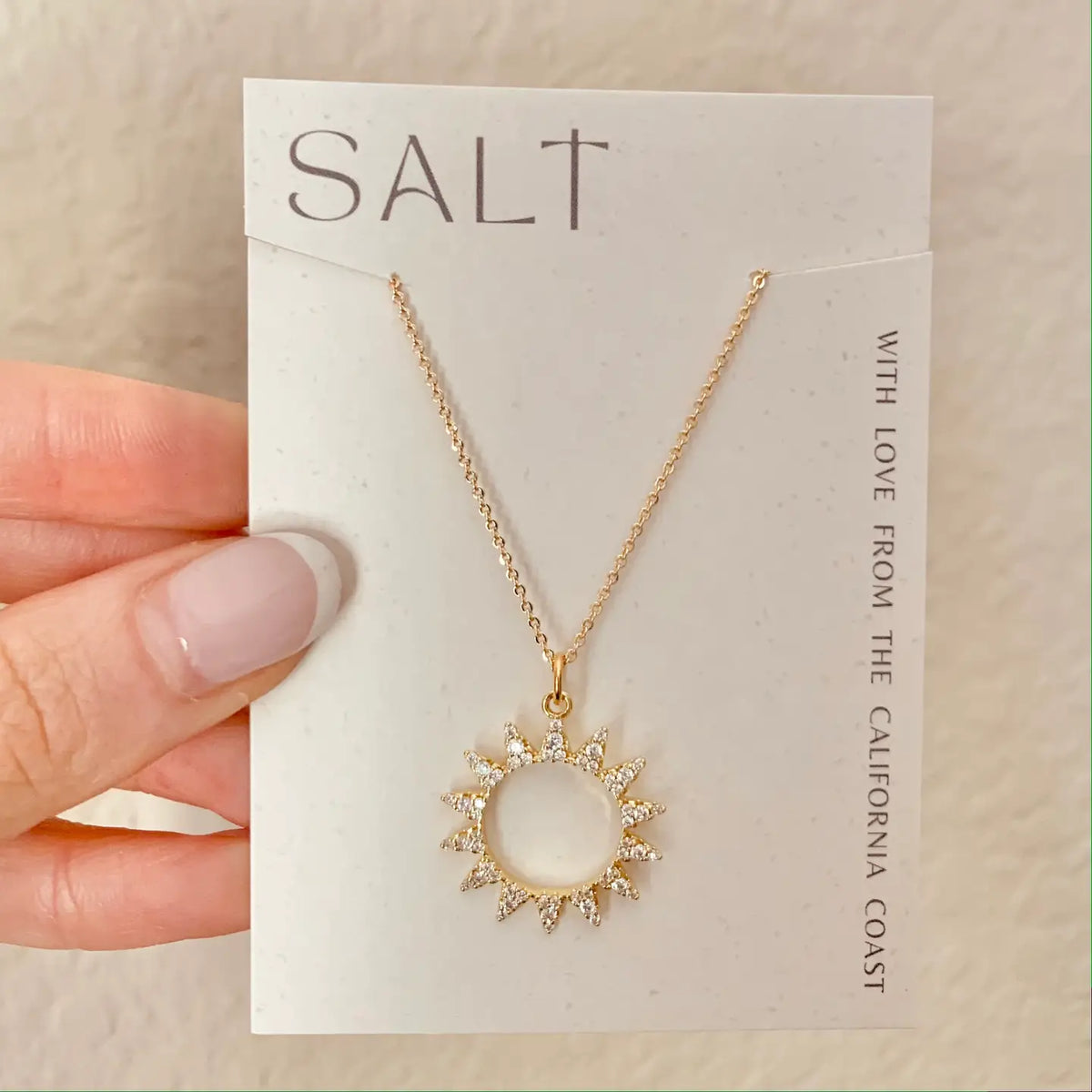 Sunburst necklace