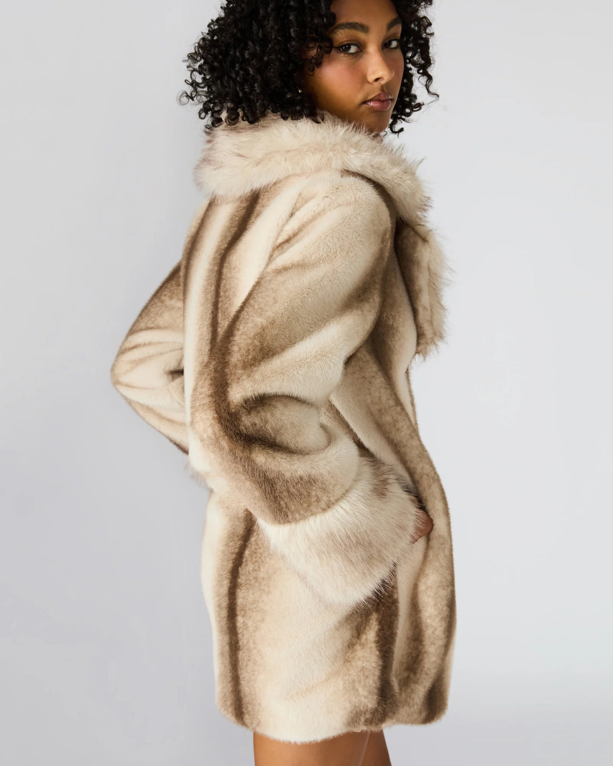 Multi Carmelina Coat
