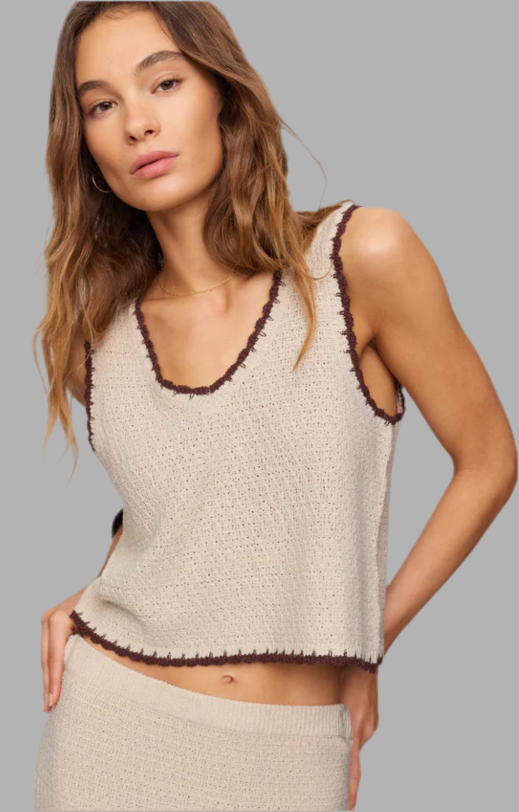 Yessenia Whipstitch Tank