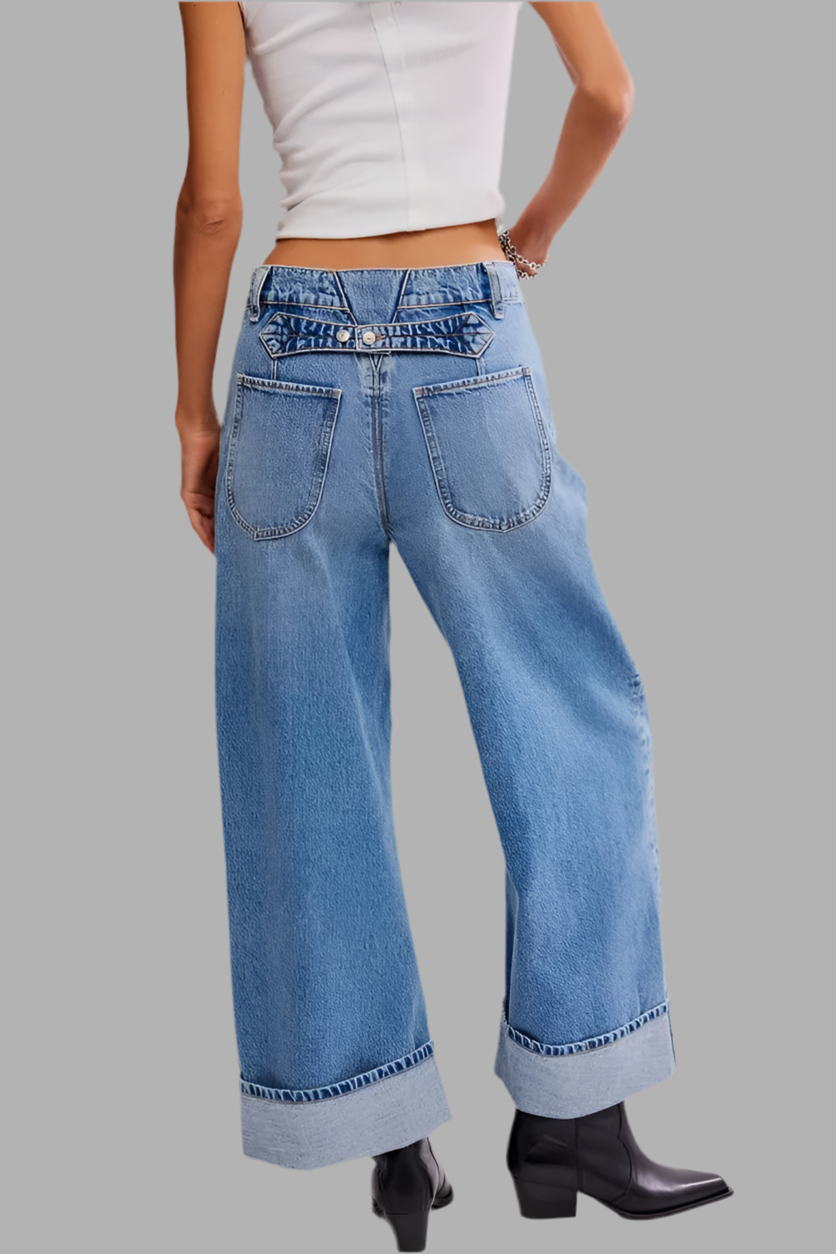 Alia Wide Leg in Beacon