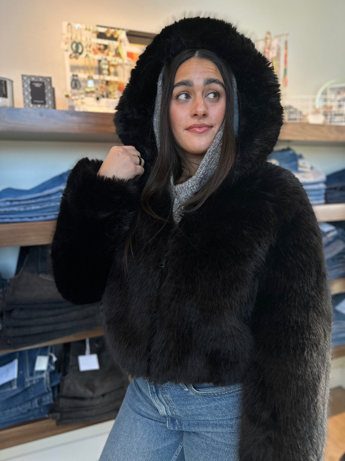 Louder Please Fur Coat