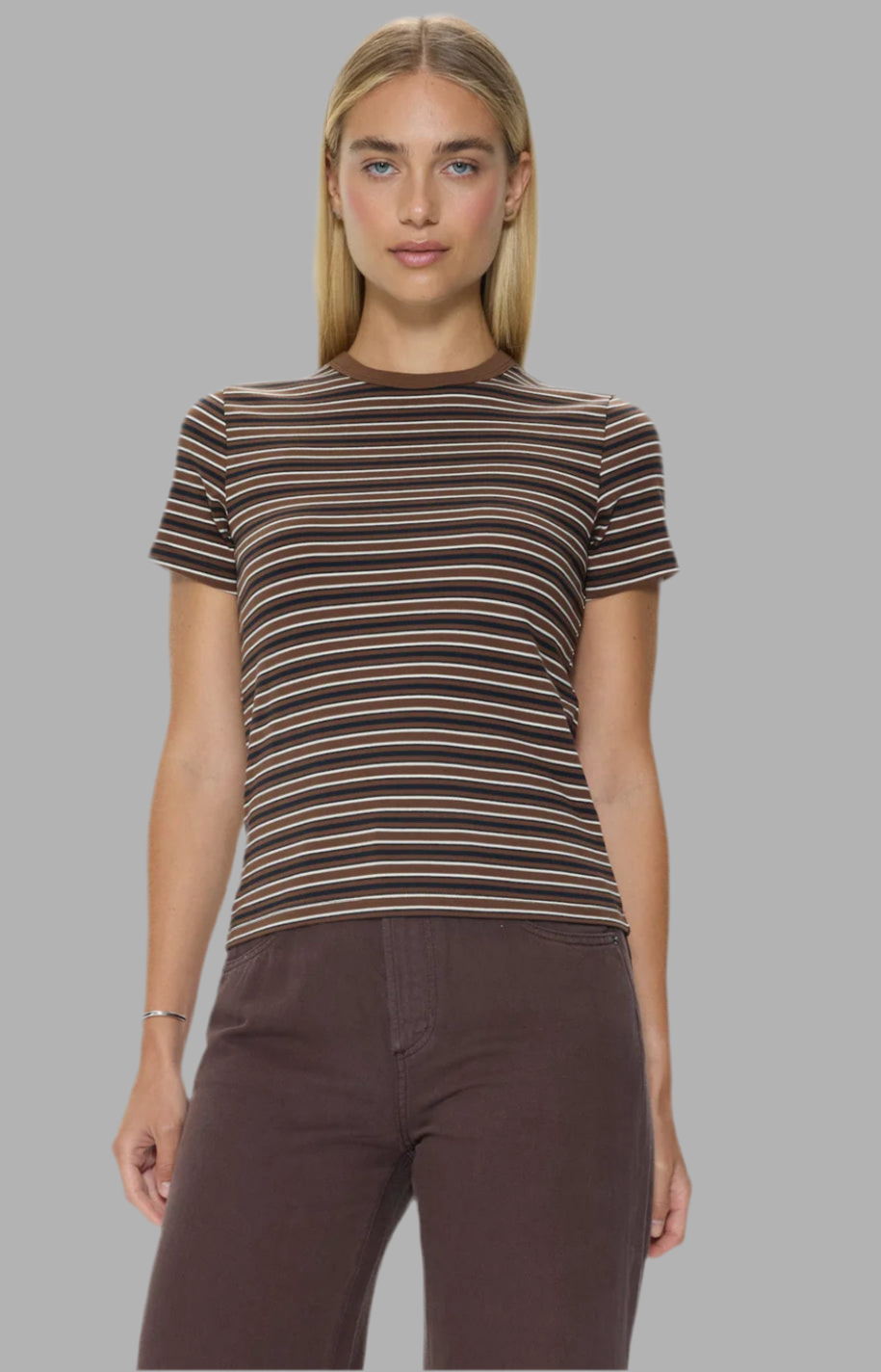 Teya Stripe Top
