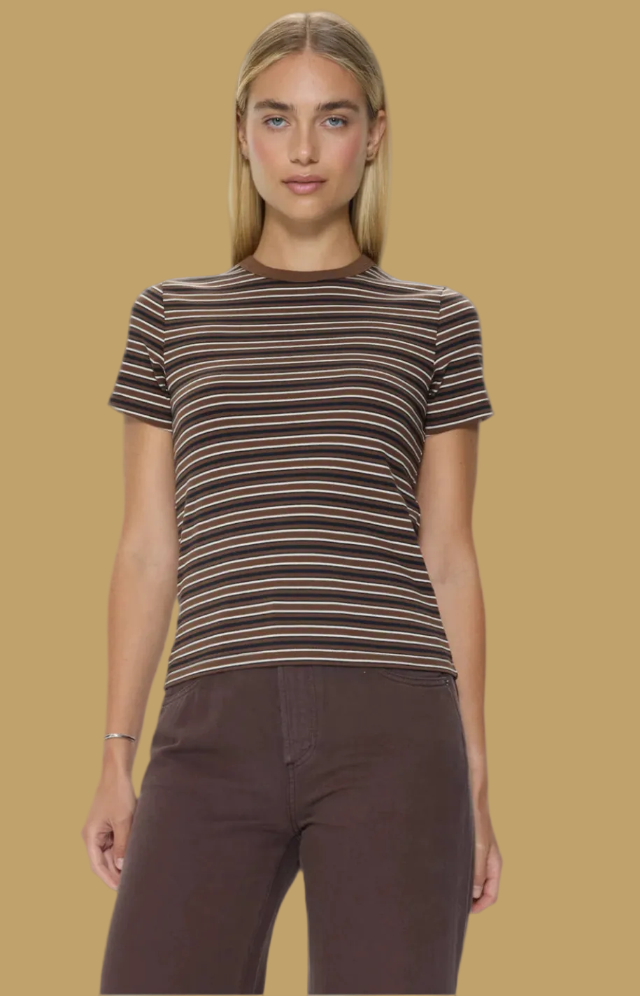 Teya Stripe Top