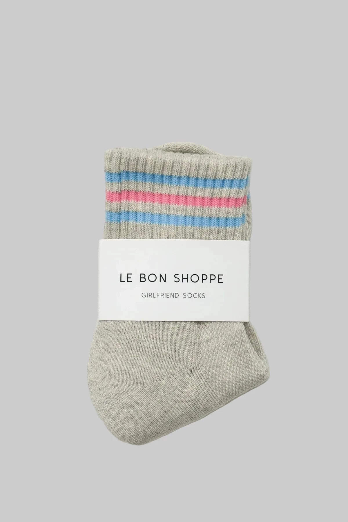 Bright grey girlfriend sock