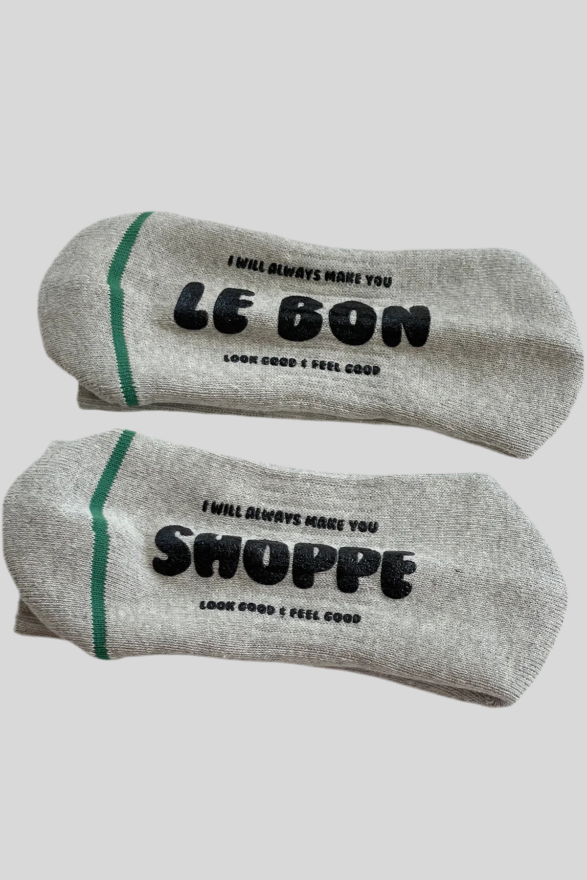 Hugger grey sock