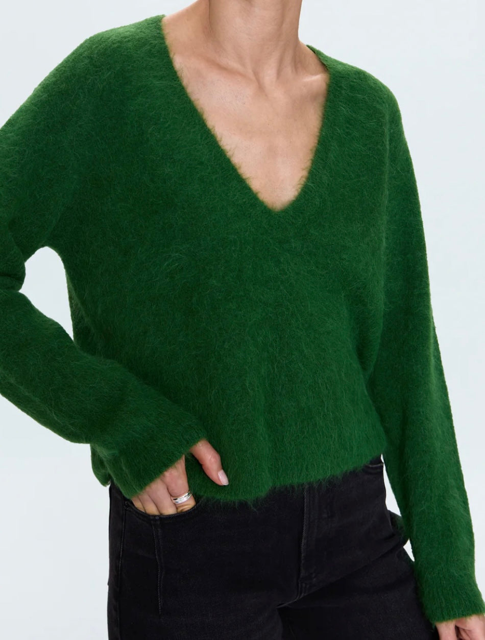 Kit Sweater in Winter Green