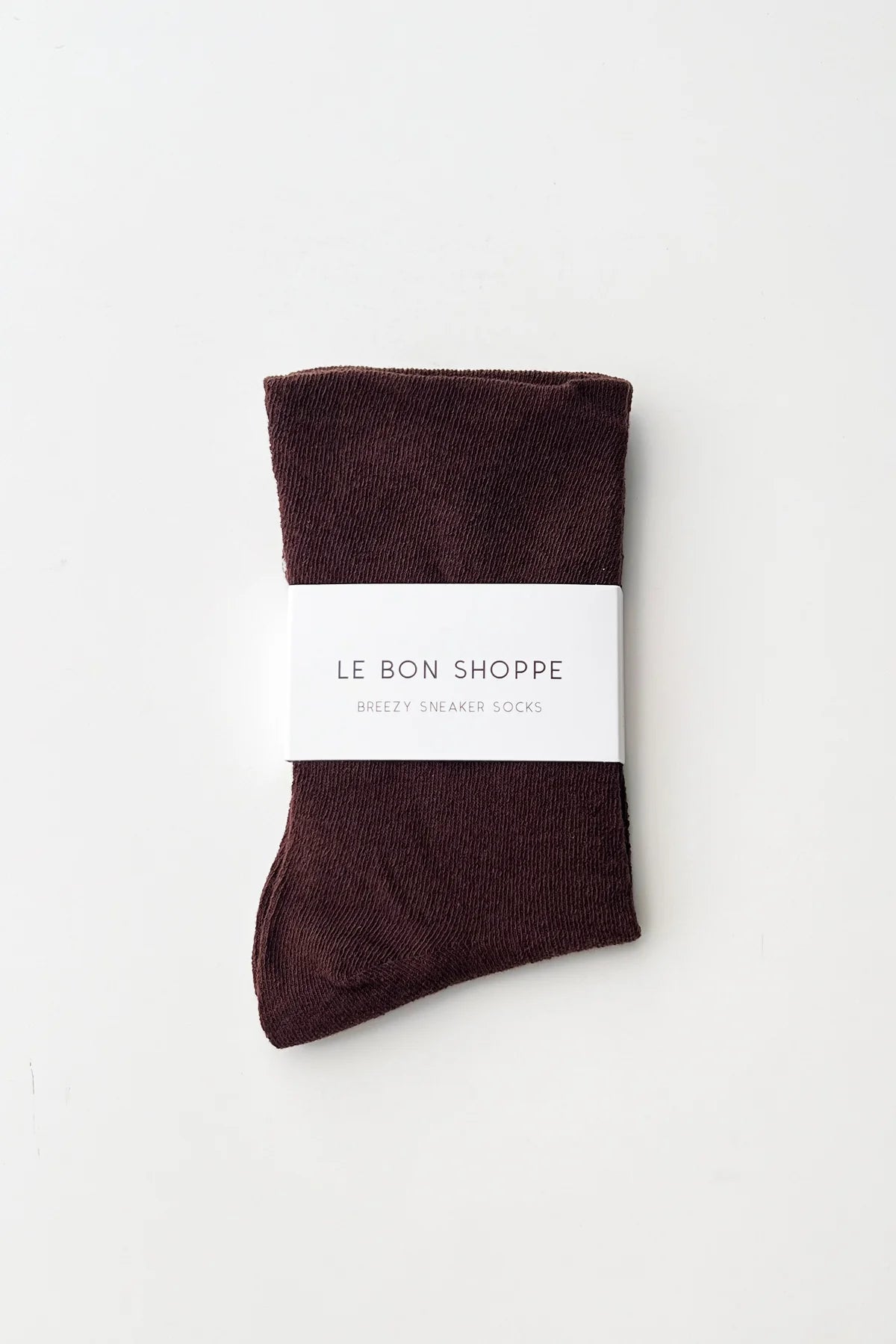 Cacao sneaker sock