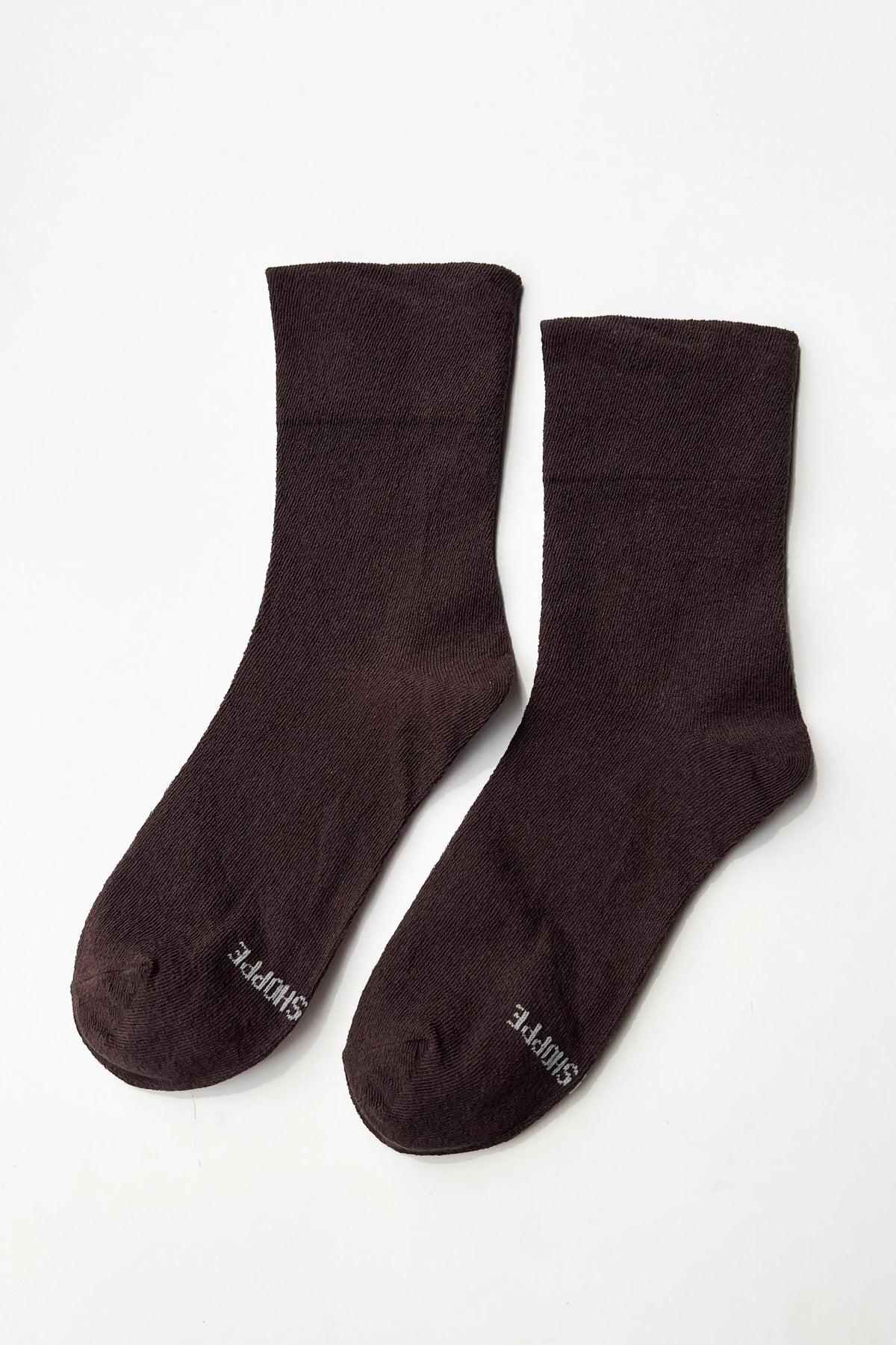 Cacao sneaker sock