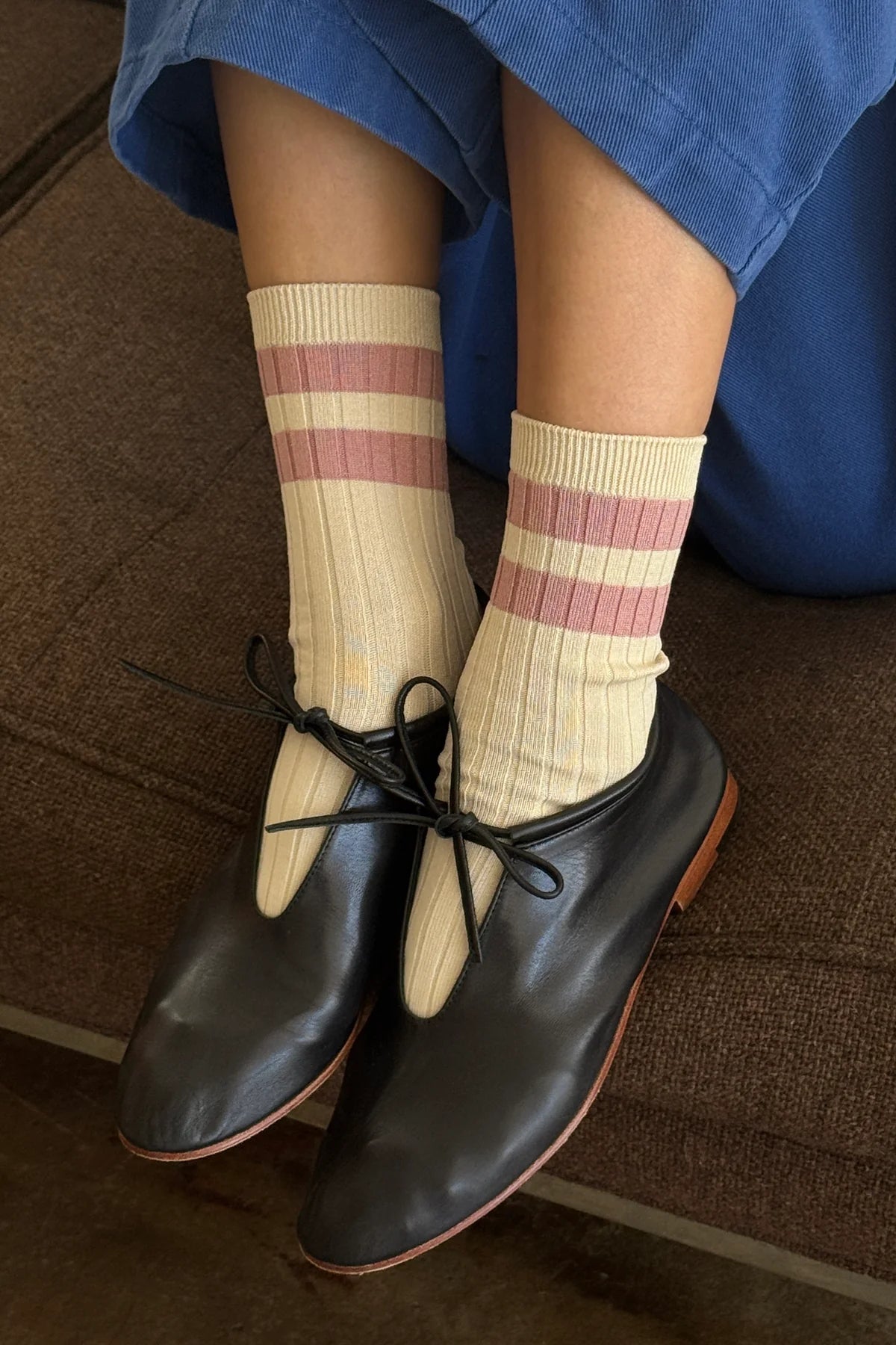 Rose varsity socks