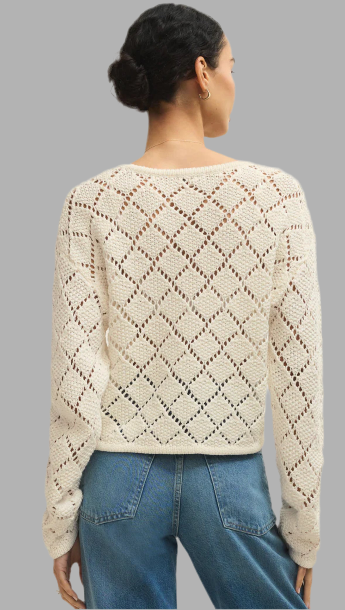 Hullen Crochet Sweater