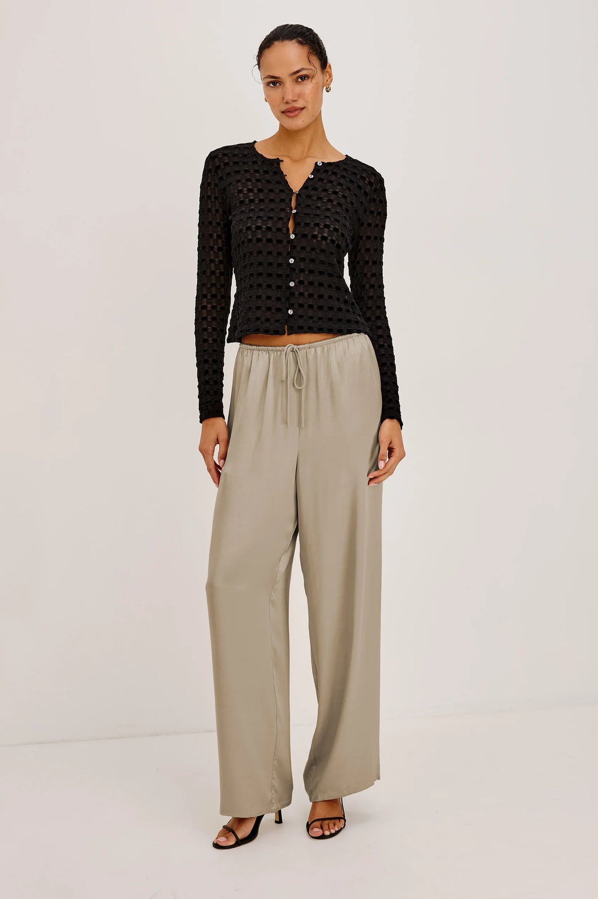 Checkerboard Cyrah Cardi