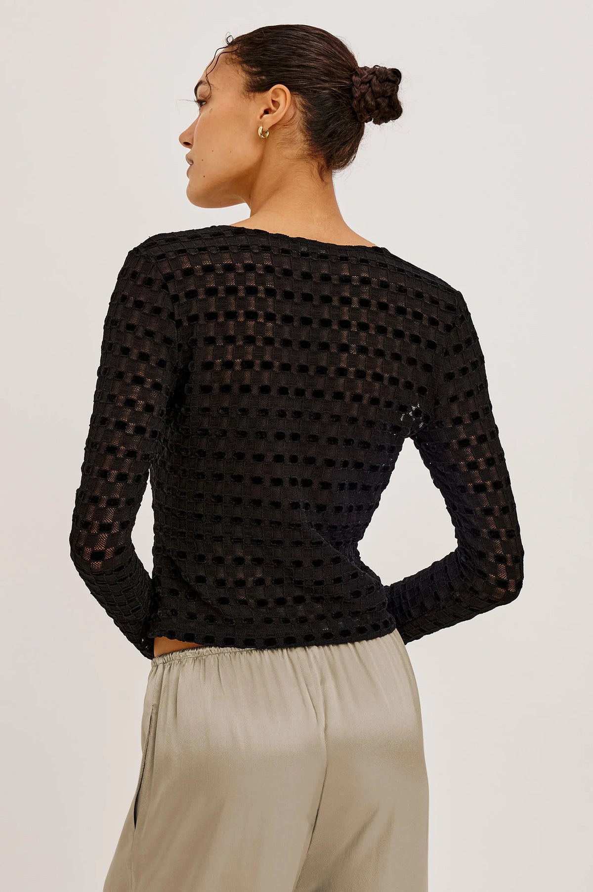 Checkerboard Cyrah Cardi