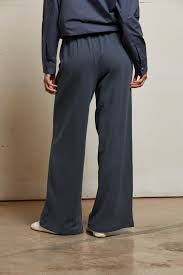 Rosanna French Terry Reverse Pocket Pant in Night