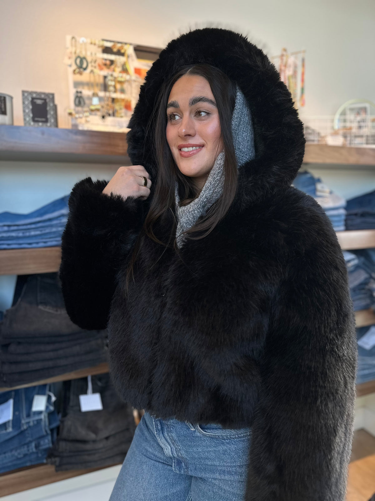 Louder Please Fur Coat