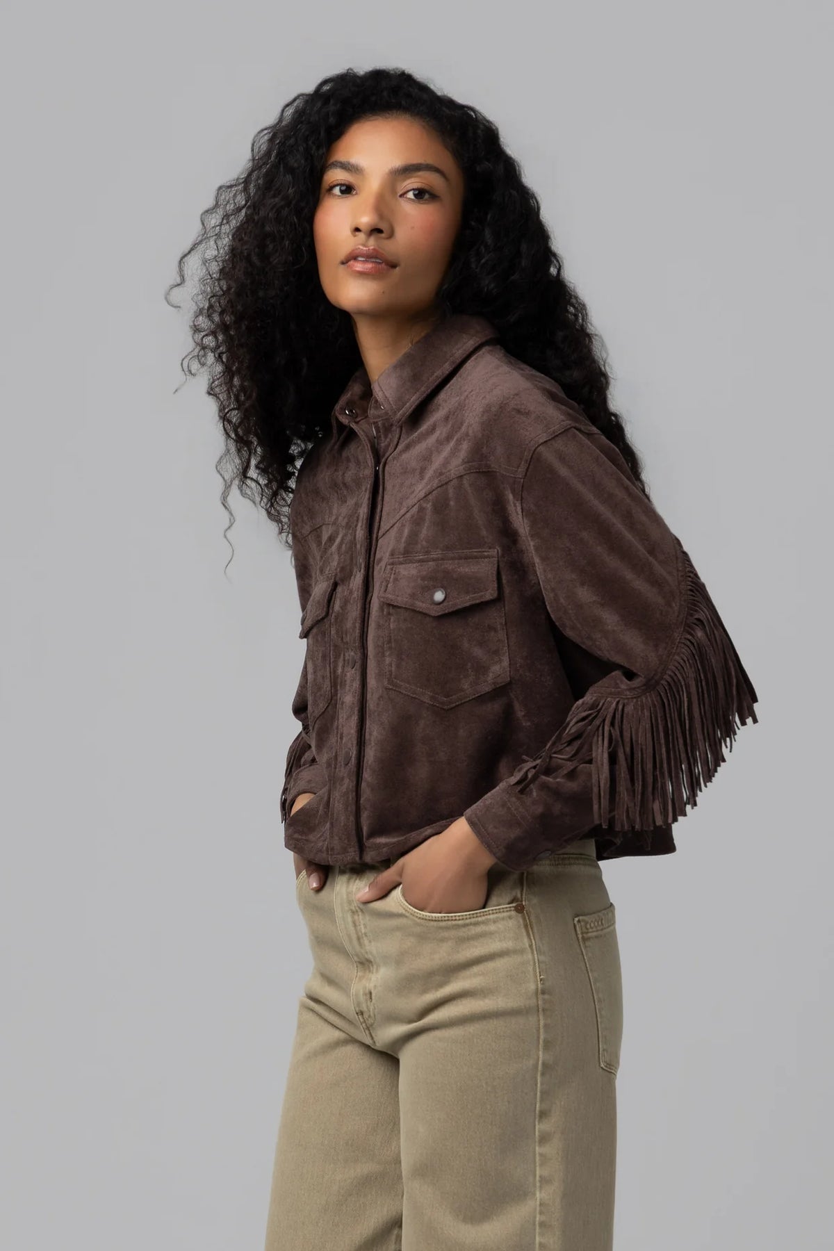 Bonfire BBQ Jacket in Brown