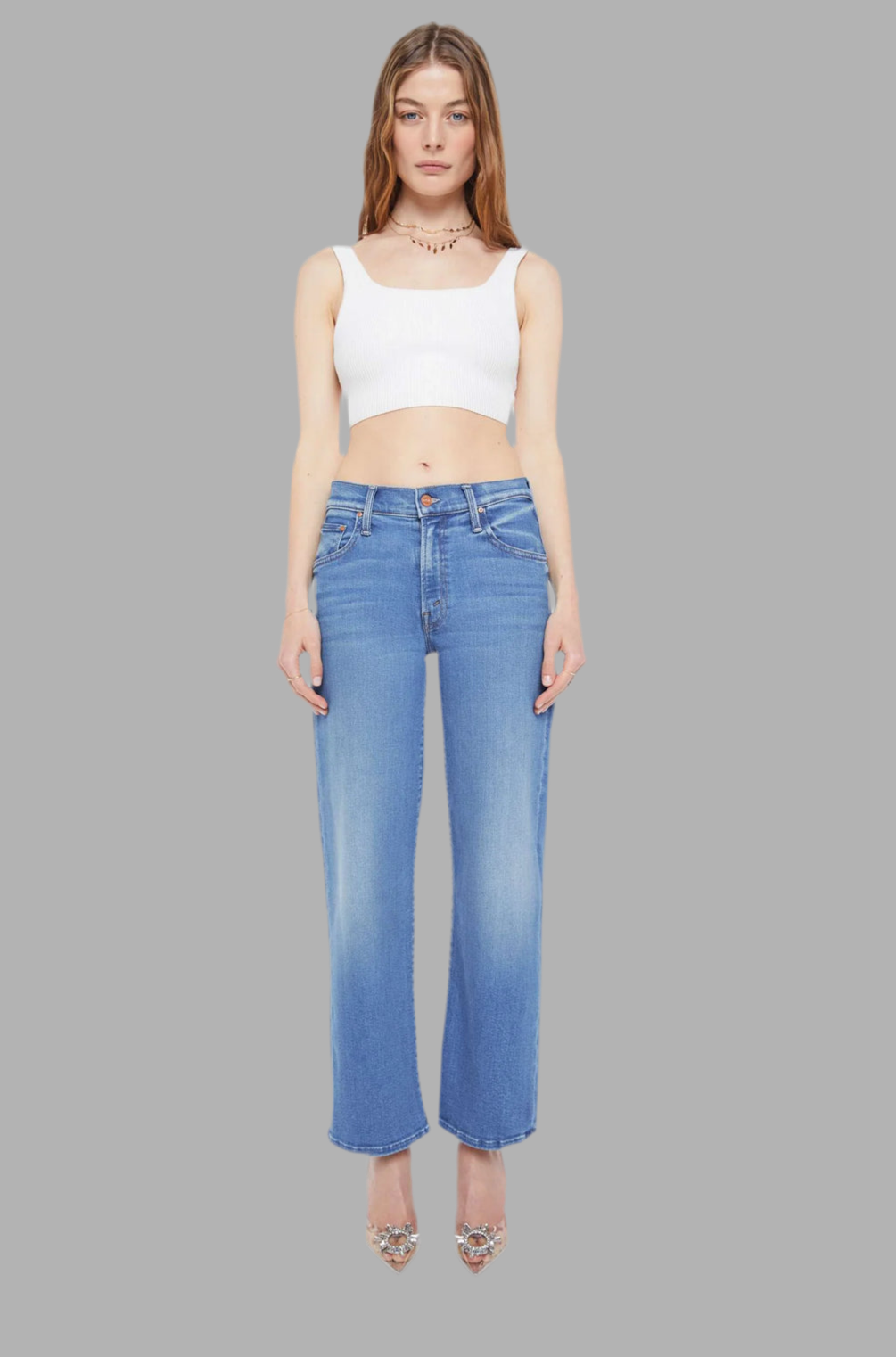 Piece by Piece Mid Rise Rambler Zip Ankle