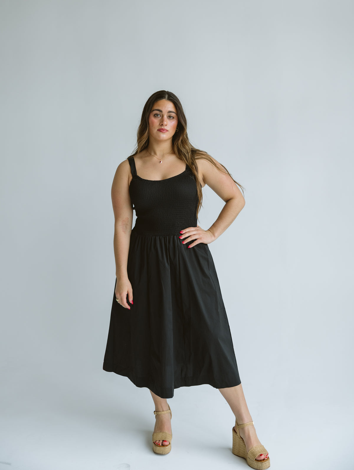 Fleur Black Dress