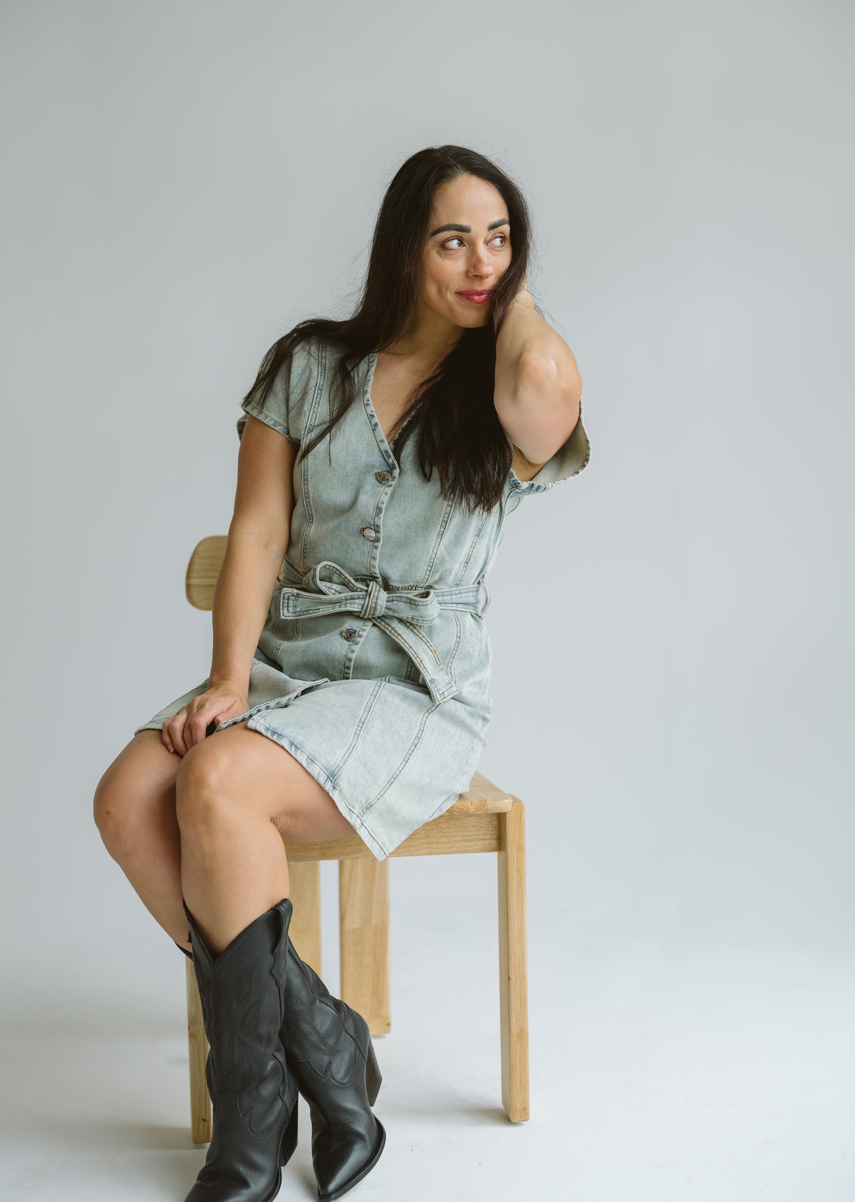Joelle Denim Dress