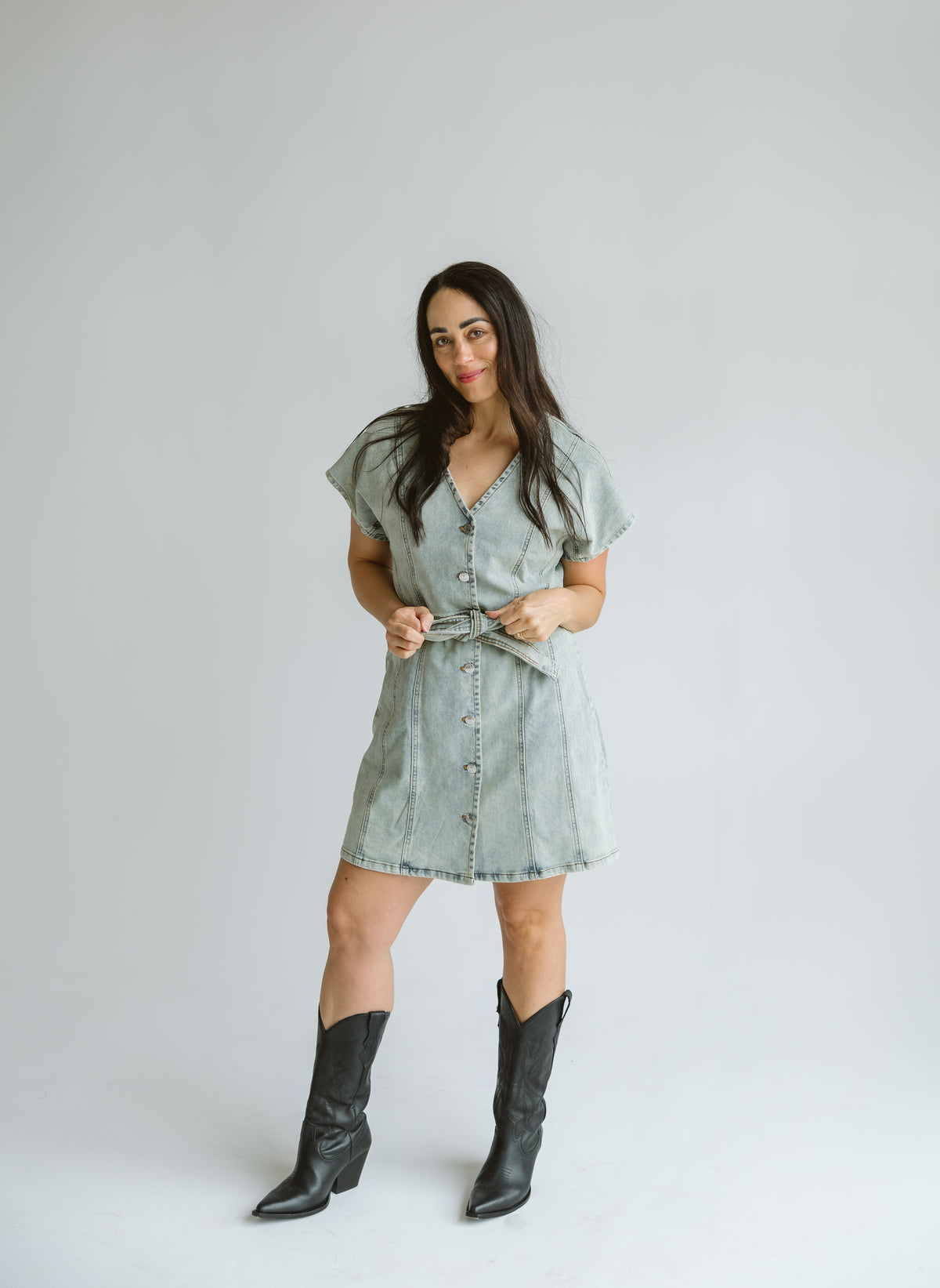 Joelle Denim Dress