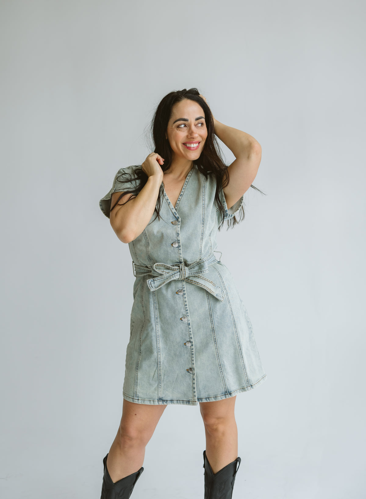 Joelle Denim Dress