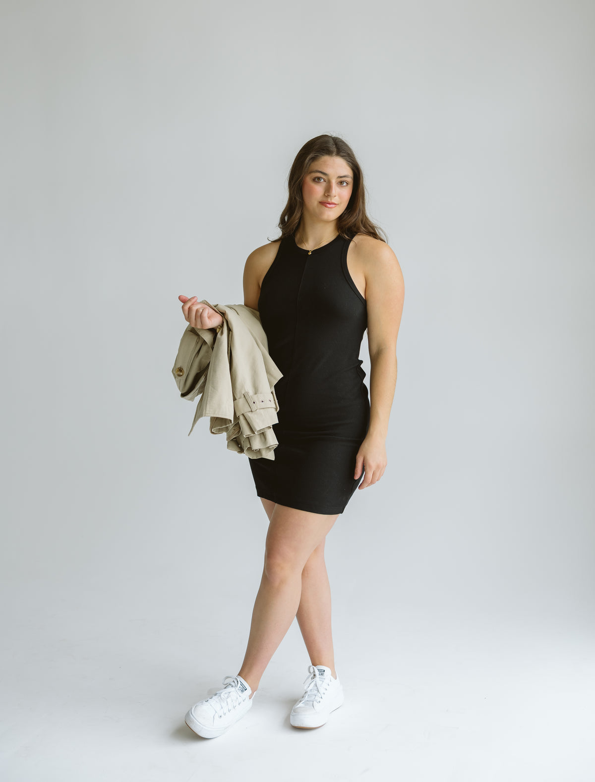 Margaret Mitered Front Dress