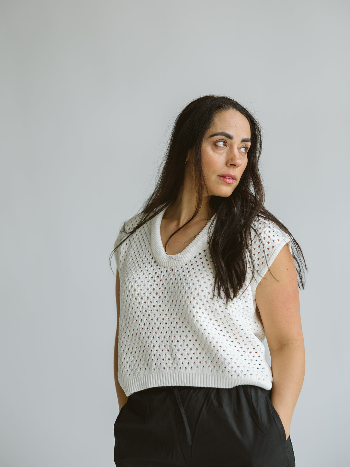 Le Blanc Ivory Top