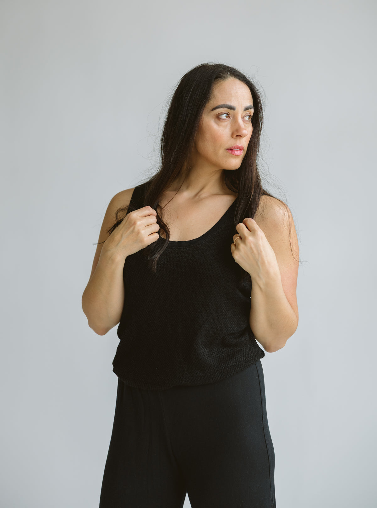 Neveah Sweater Knit Tank