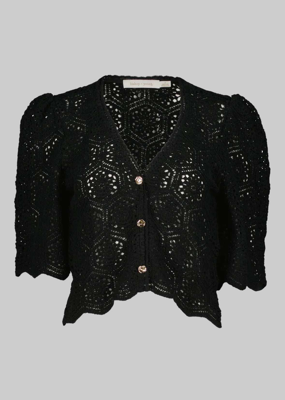 Blanca crochet cardigan