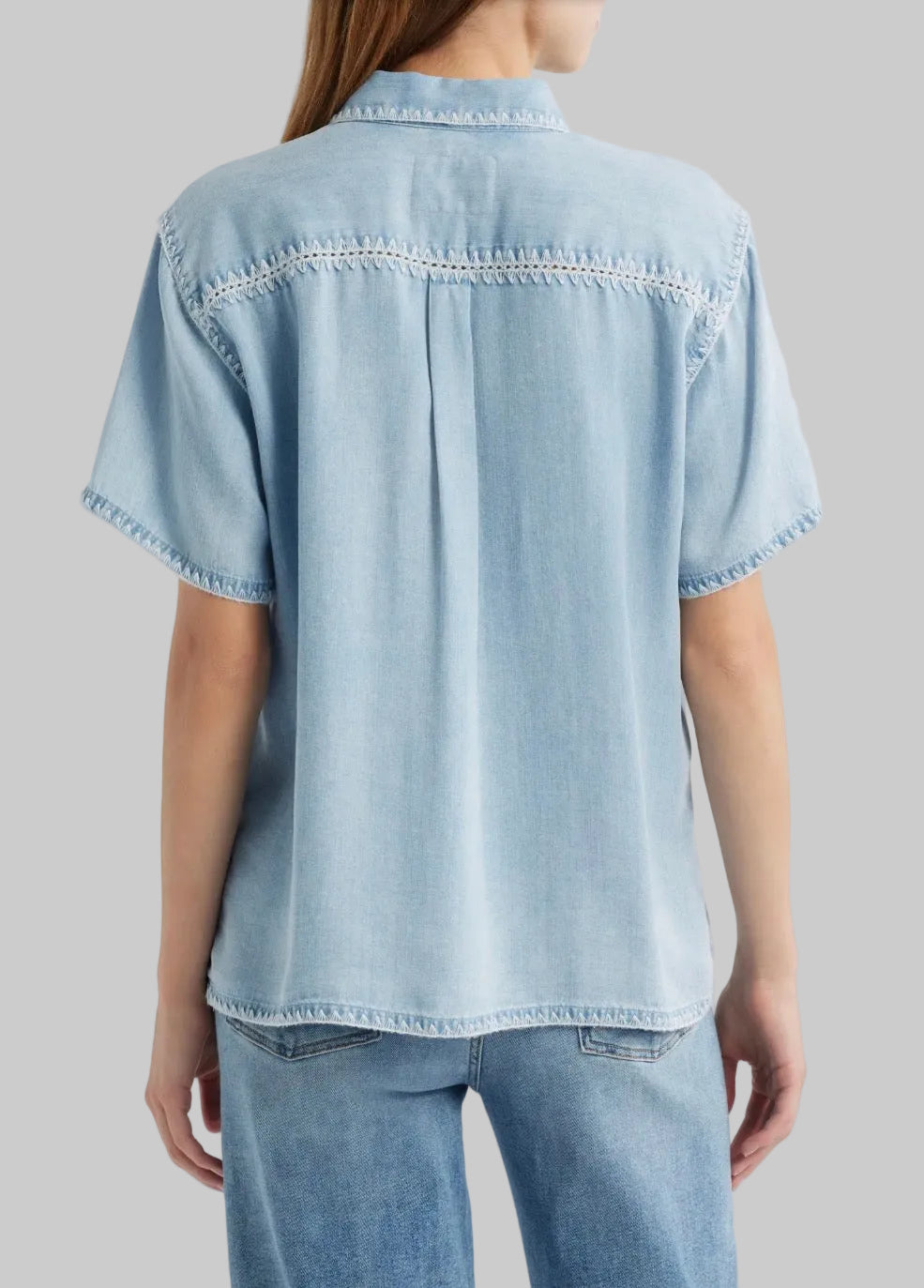 Lea Cloud Wash Jean Button Down