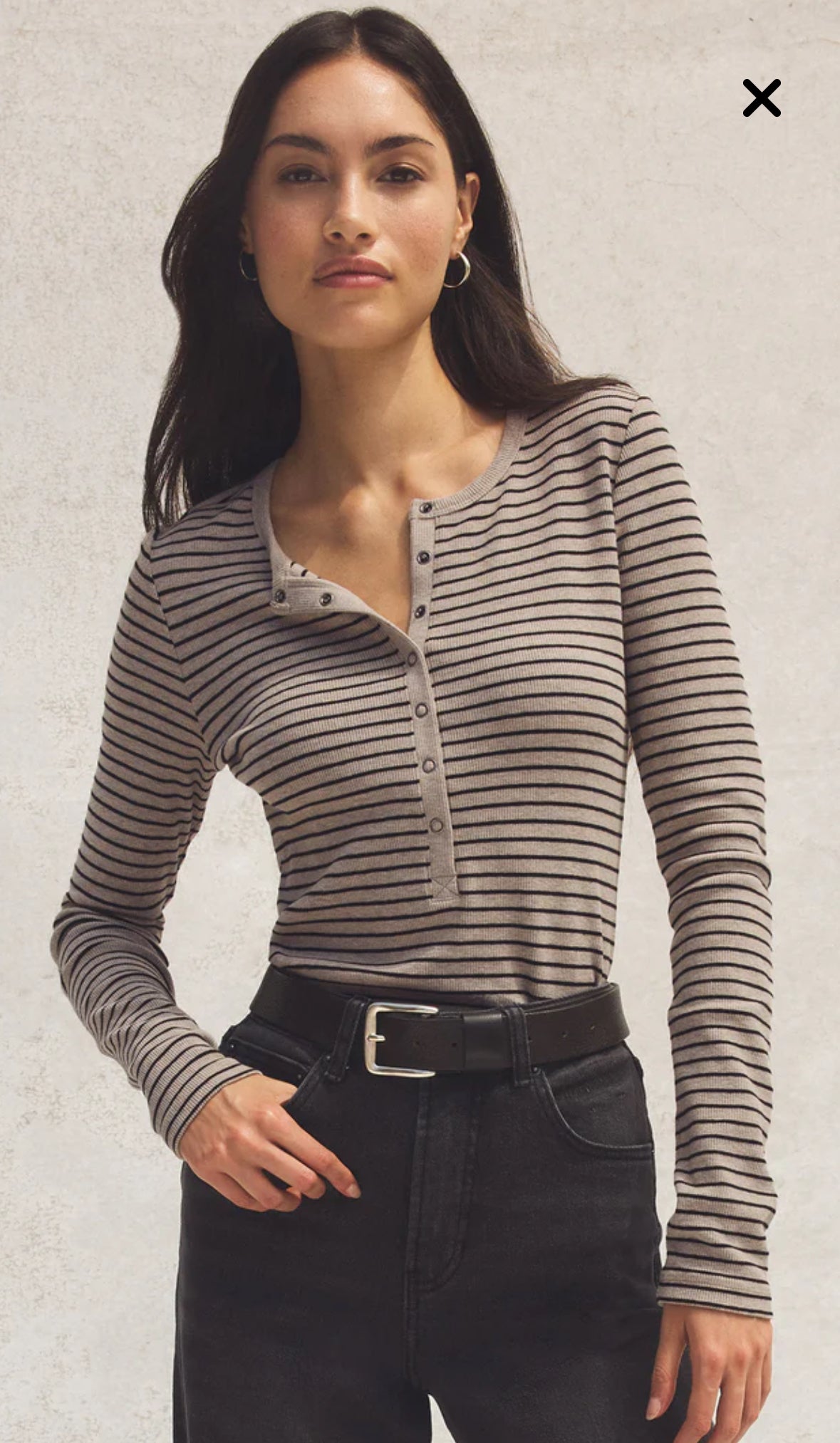 Stella Stripe Henley