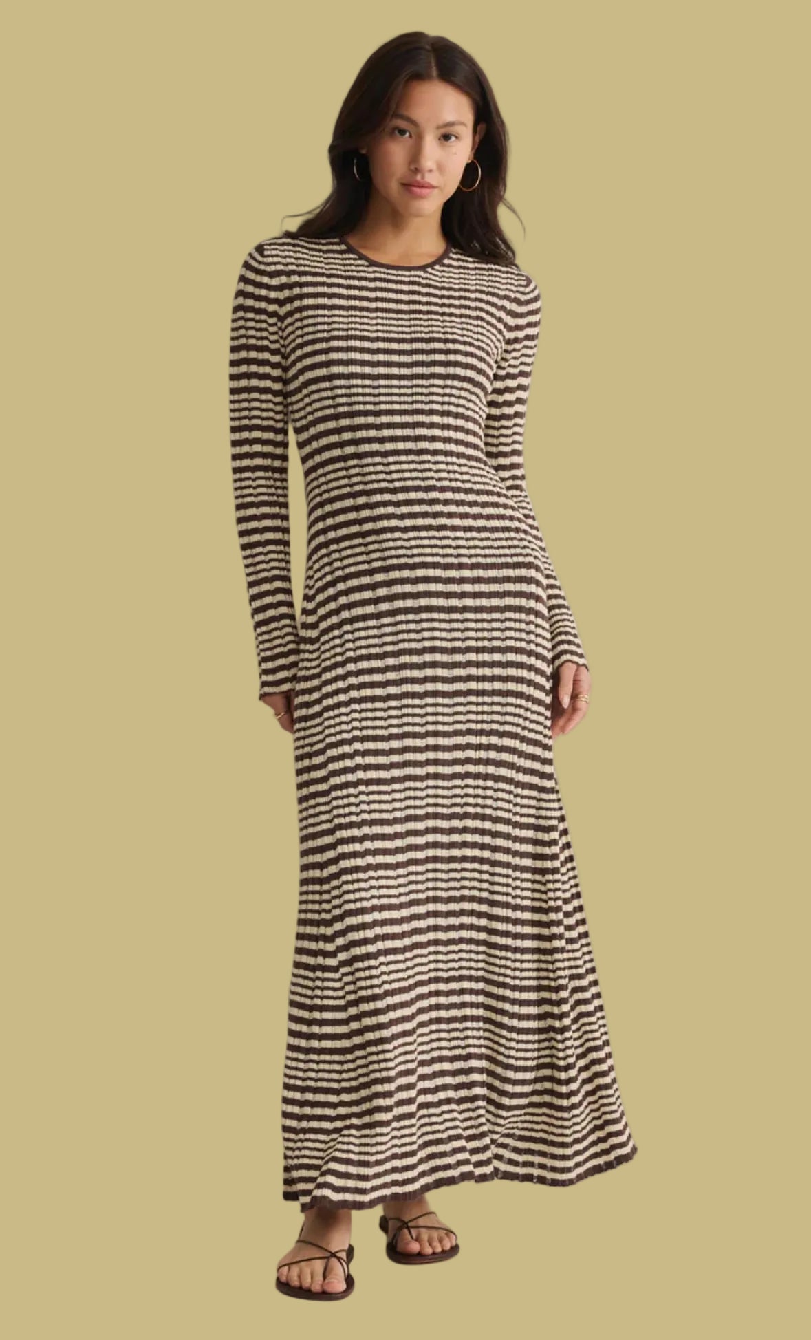 Rosalyn Chocolate Cherry Dress